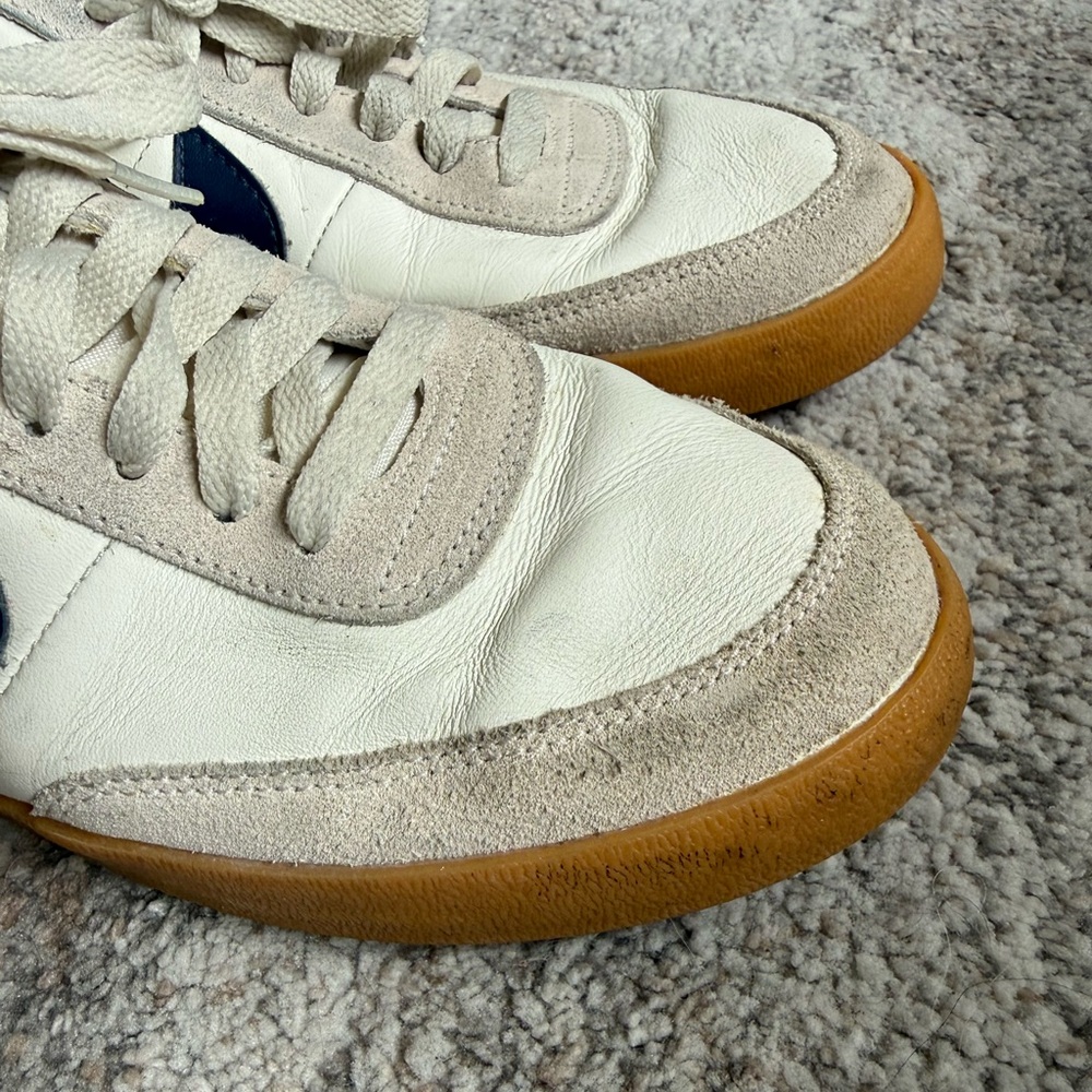 Nike Killshot Leather Shoe Navy Grey Sneakers Size 9.5 Athletic Comfort - Picture 4 of 9